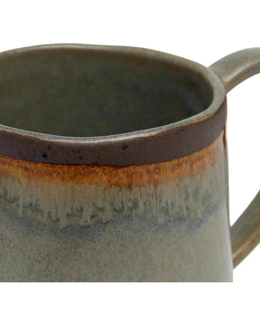 Set of 6 large Portuguese ceramic mugs by Bazar Bizar