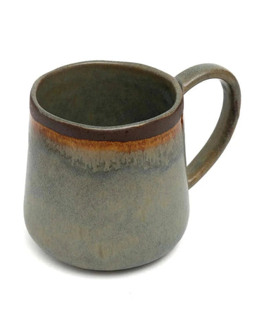 Set of 6 large Portuguese ceramic mugs by Bazar Bizar