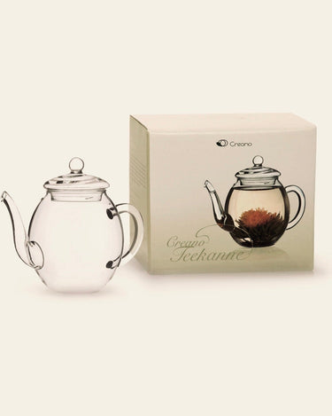 Tetera transparente de 500 ml para té floreciente