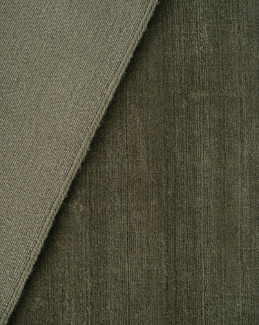 Textura de alfombra Halo Cloud verde musgo