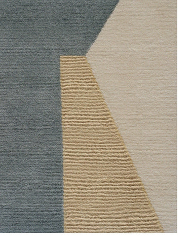 Textura de alfombra de lana bicolor Diffused Aura Linie Design