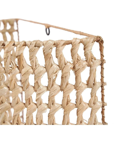 Textura del aplique de sisal natural Bazar Bizar