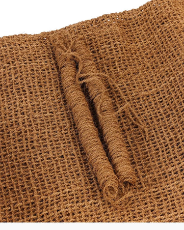 Textura del panel de fibra de coco natural