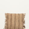 Funda de cojín Oh My Gee beige y negra 40x40 cm
