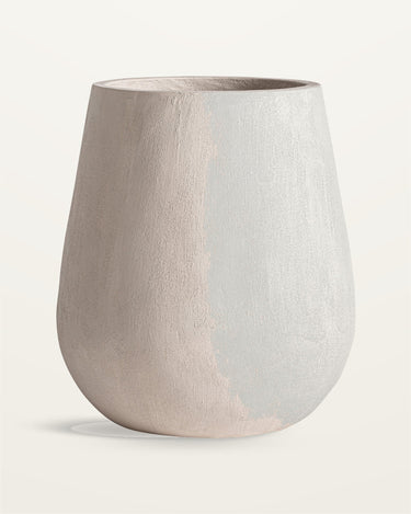 Tinaja de cemento beige de Vical