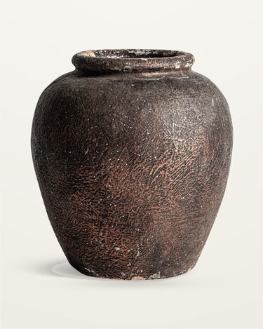 Tinaja de terracota marrón de Vical