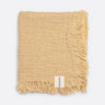 Toalla de mano de algodón reciclado beige de Dareels