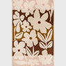 Detalle de la toalla DOLL Cuba con motivo floral