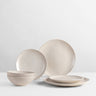 Vajilla de gres vainilla para dos de Broste Copenhagen