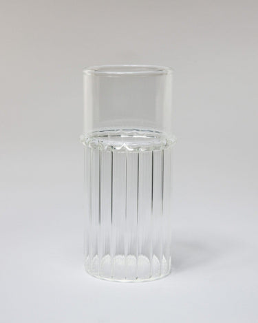 Tall glass tumbler by Olsson & Jensen