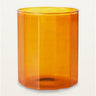 Vaso ámbar de vidrio borosilicato HK Living