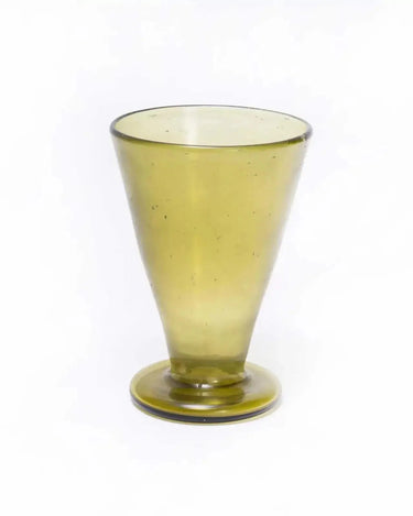 Vaso de Atelier Léthé en vidrio reciclado marrón