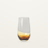 Vaso de Cristal Ámbar