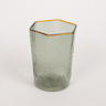 Vaso de vidrio gris de inspiración retro de Olsson & Jensen