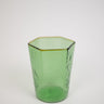 Vaso de vidrio verde texturizado de Olsson & Jensen