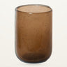 Vaso de vidrio marrón con burbujas Olsson & Jensen