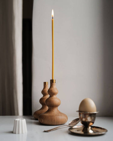 Velas de cumpleaños de cera de abeja