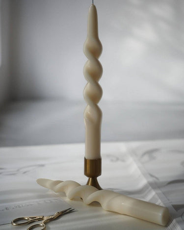 Velas espiral de soja con aroma de almizcle y sándalo