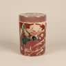 Frasco antiguo de terracota esmaltada