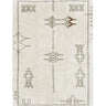 Alfombra Lavable de Algodón Nómada Kerman Beige 120 x 160 cm