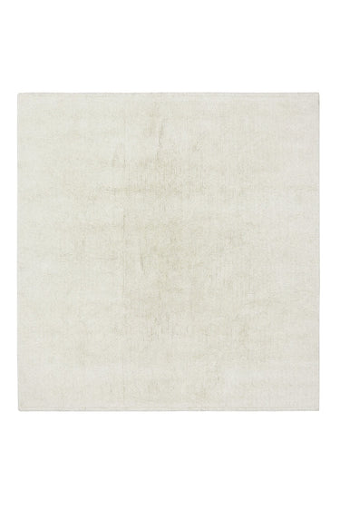 Alfombra de lana natural lavable de 180 × 200 cm vista completa