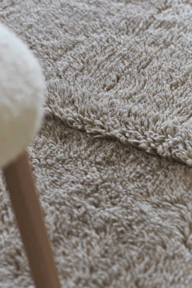 Textura de lana gris oveja de la alfombra Tundra